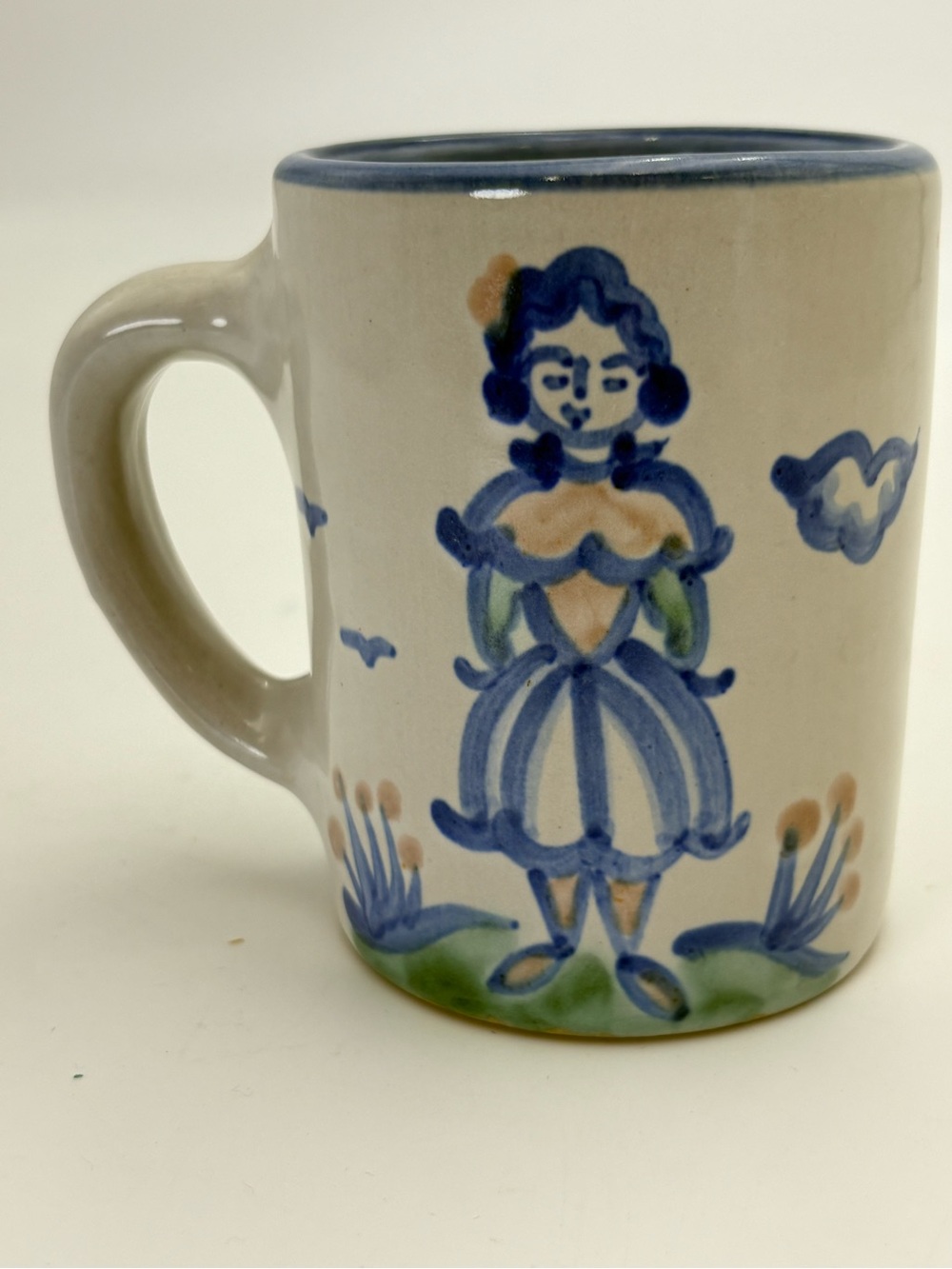 Vintage Hand-Painted “Susan”  Farm Girl Mug by MA Hadley - Picture 5 of 9